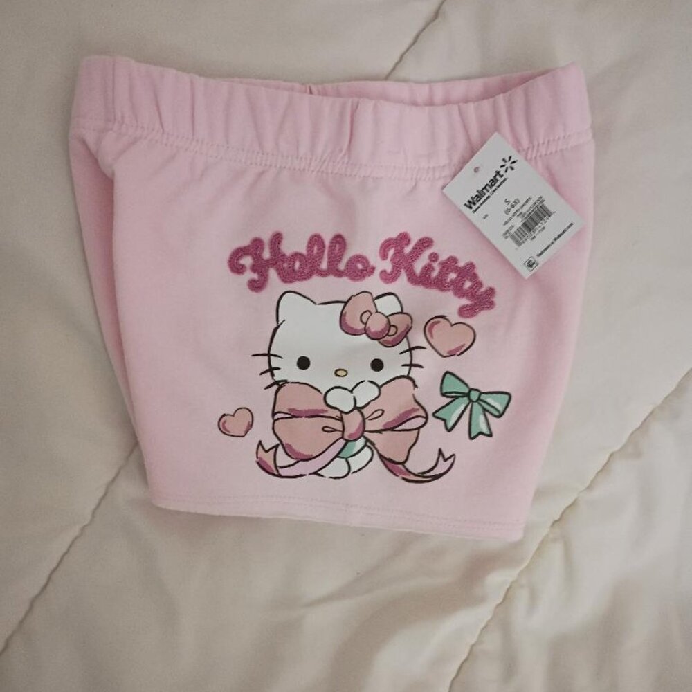 Hello Kitty Girls Graphic Fleece Shorts S 6-6x
